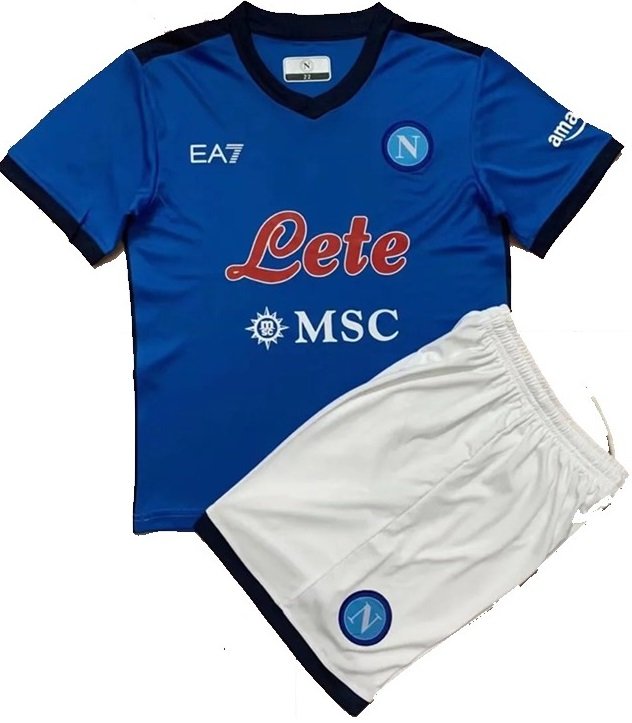 Kit infantil I Napoli 2021 2022 EA7 oficial 